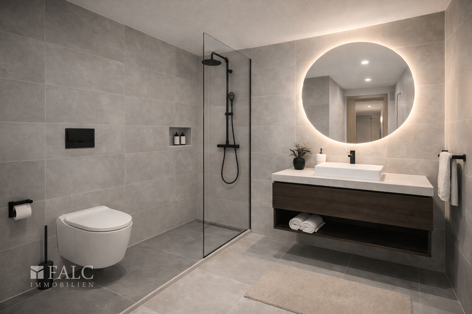 Badezimmer Beispiel KI